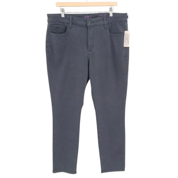 NYDJ Original Slimming Fit Jean Leggings Jeggings Slimming Shaping Gray Career - Picture 1 of 14